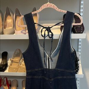 Pilcro Dark Blue Jumpsuit